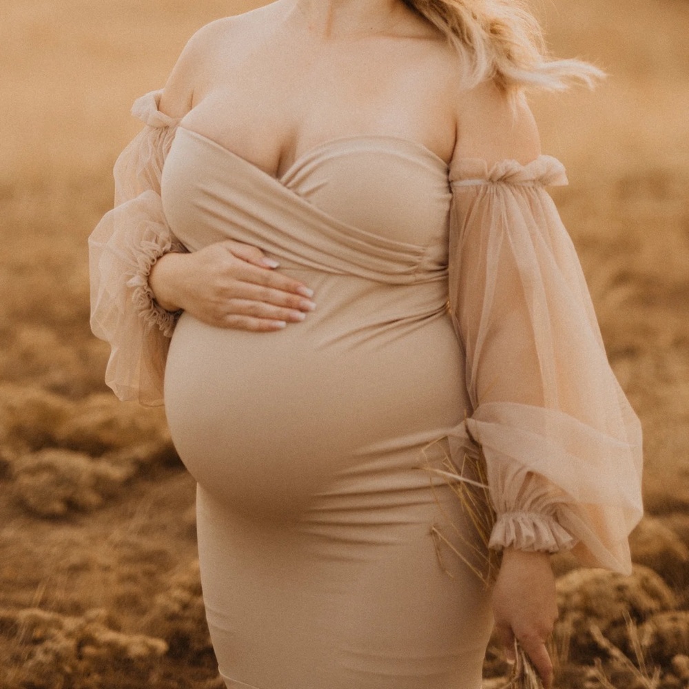 Anyuta Couture Krysten Gown Maternity Dress